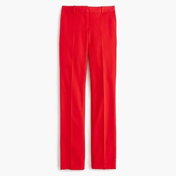 J. Crew Pants - J. CREW Campbell Stretch Pants Orange Red {K53}